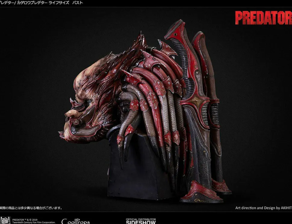 Predator - KAGERO Predator 1:1 Scale Life-Size Bust by Akihito Ikeda
