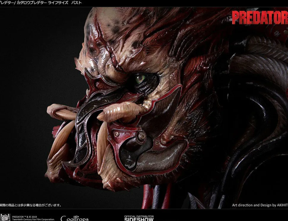Predator - KAGERO Predator 1:1 Scale Life-Size Bust by Akihito Ikeda