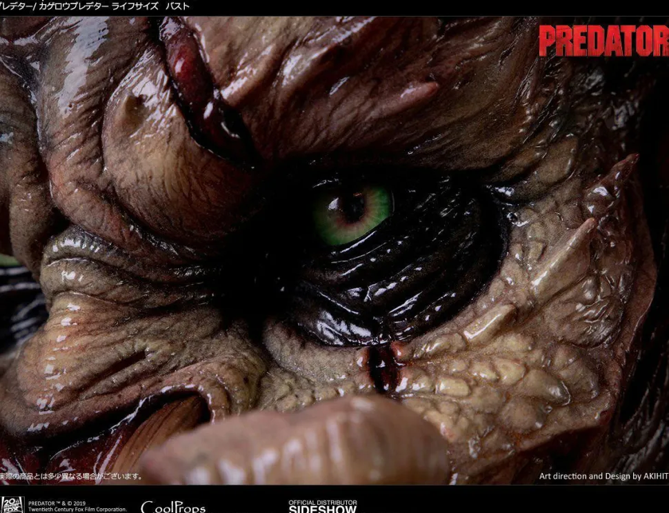 Predator - KAGERO Predator 1:1 Scale Life-Size Bust by Akihito Ikeda