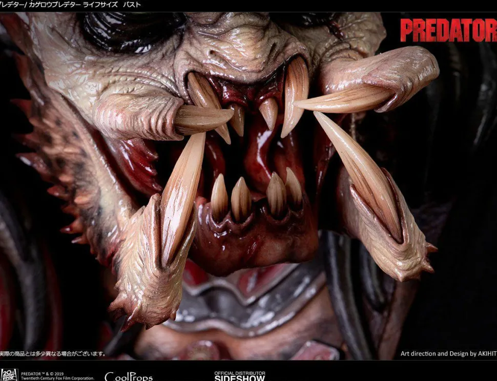 Predator - KAGERO Predator 1:1 Scale Life-Size Bust by Akihito Ikeda