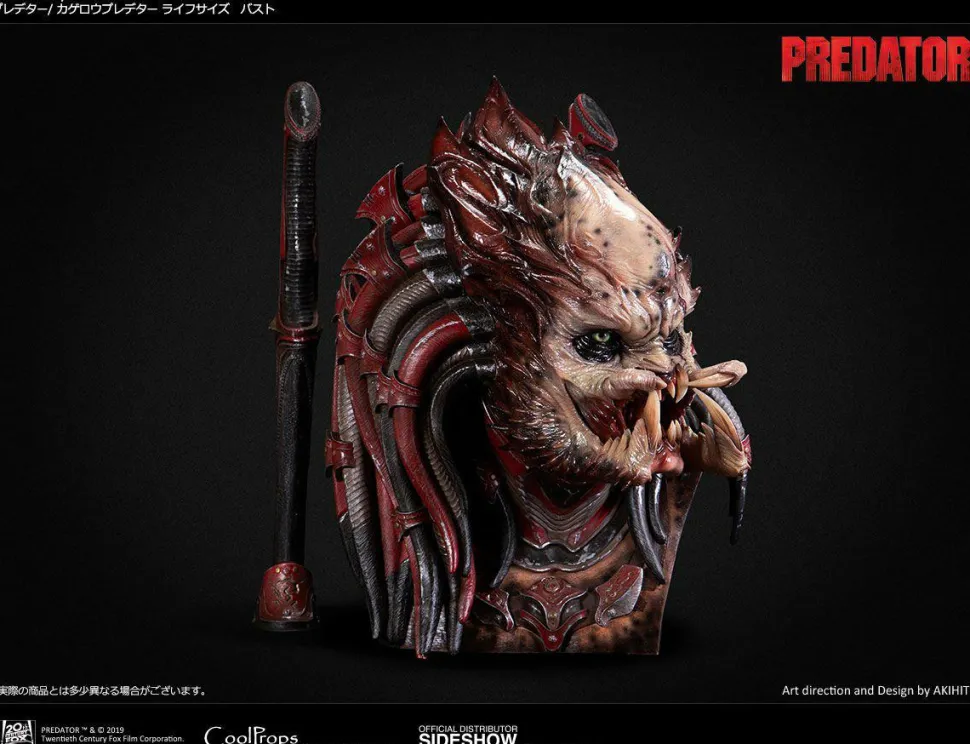 Predator - KAGERO Predator 1:1 Scale Life-Size Bust by Akihito Ikeda
