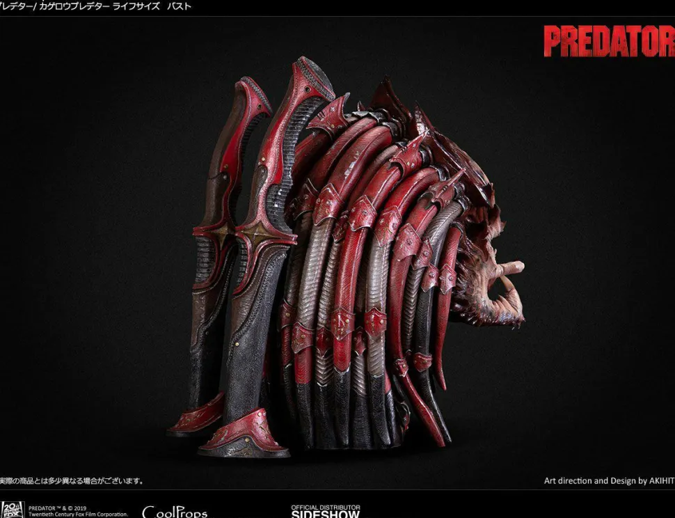 Predator - KAGERO Predator 1:1 Scale Life-Size Bust by Akihito Ikeda