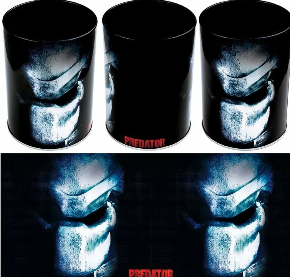 Predator - Predator Mask Metal Can Cooler