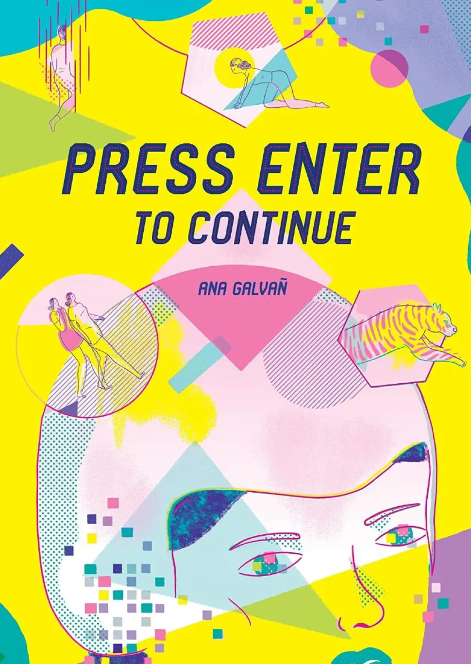 Press Enter to Continue by Ana Galvan Hardcover Book