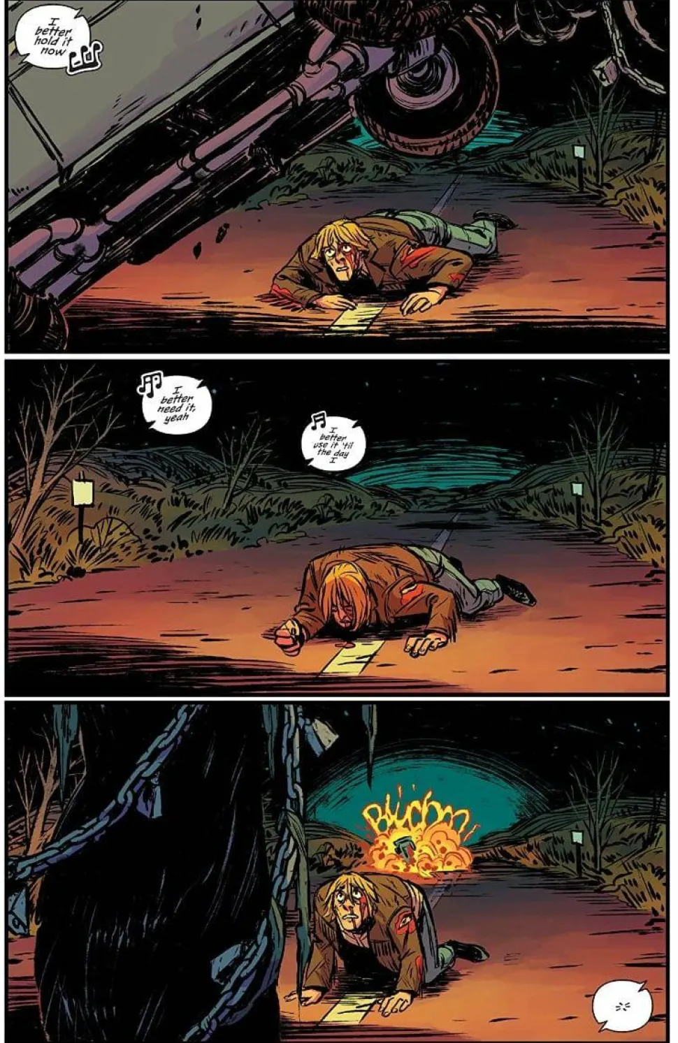 Proctor Valley Road by Grant Morrison Trade Paperback Book
