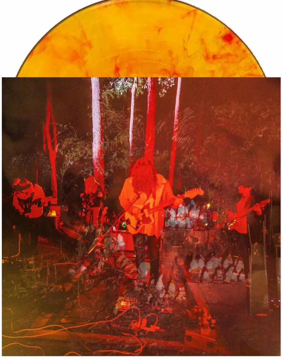 Psychedelic Porn Crumpets - Levitation Sessions LP Vinyl Record (Fuzz Club & Strangeworld Records Exclusive Fire Galaxy Coloured Vinyl)