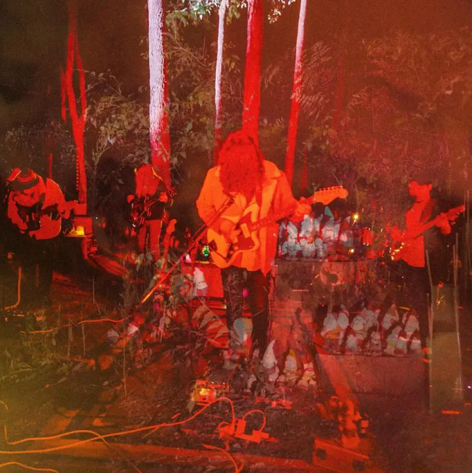Psychedelic Porn Crumpets - Levitation Sessions LP Vinyl Record (Fuzz Club & Strangeworld Records Exclusive Fire Galaxy Coloured Vinyl)