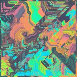 Psychedelic Porn Crumpets - Shyga! The Sunlight Mound LP Vinyl Record (Blue / Yellow Merge with Pink Splatter Vinyl)