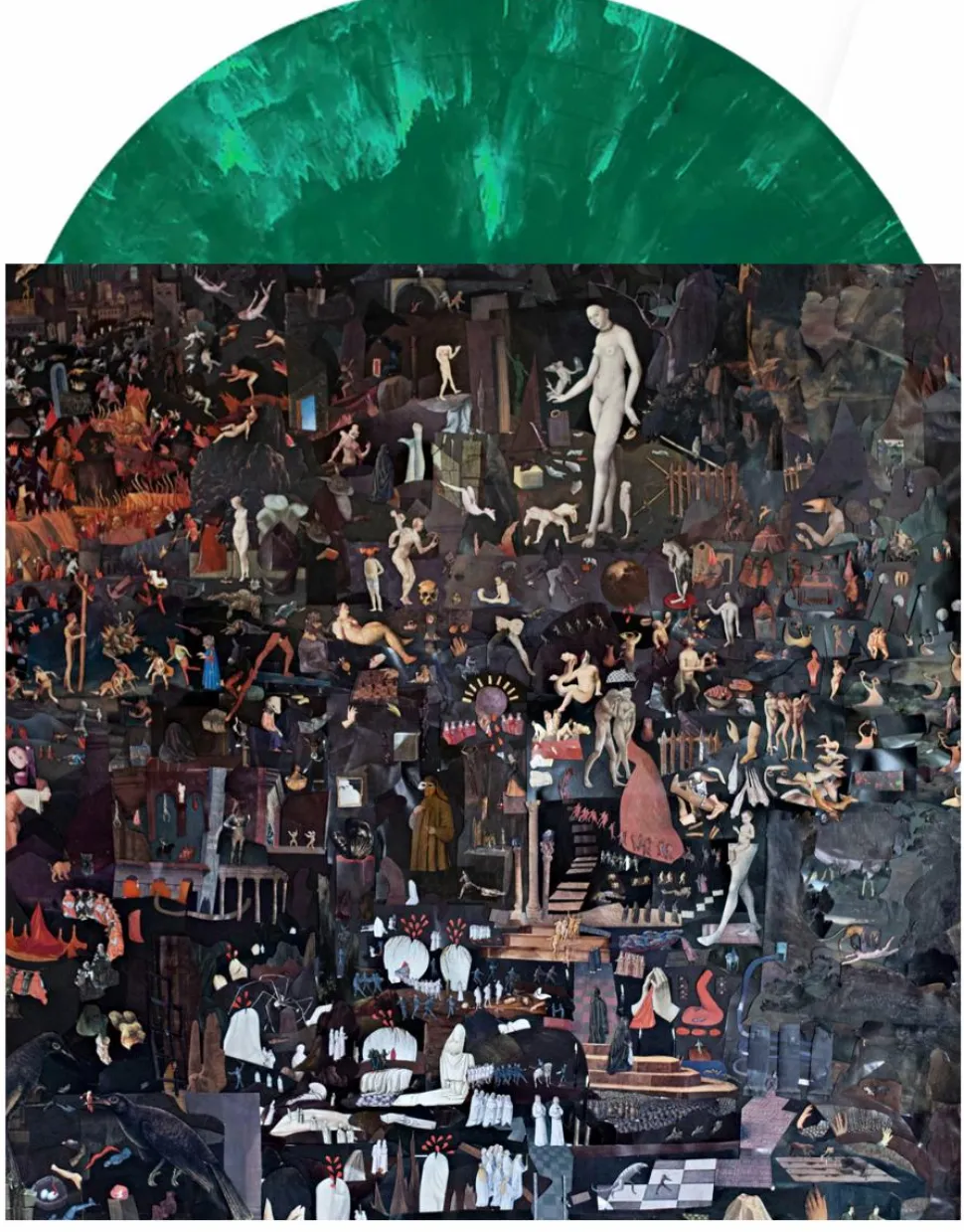 Psychedelic Porn Crumpets - Night Gnomes Vinyl Record (Australian Exclusive Emerald Green Marble Vinyl)