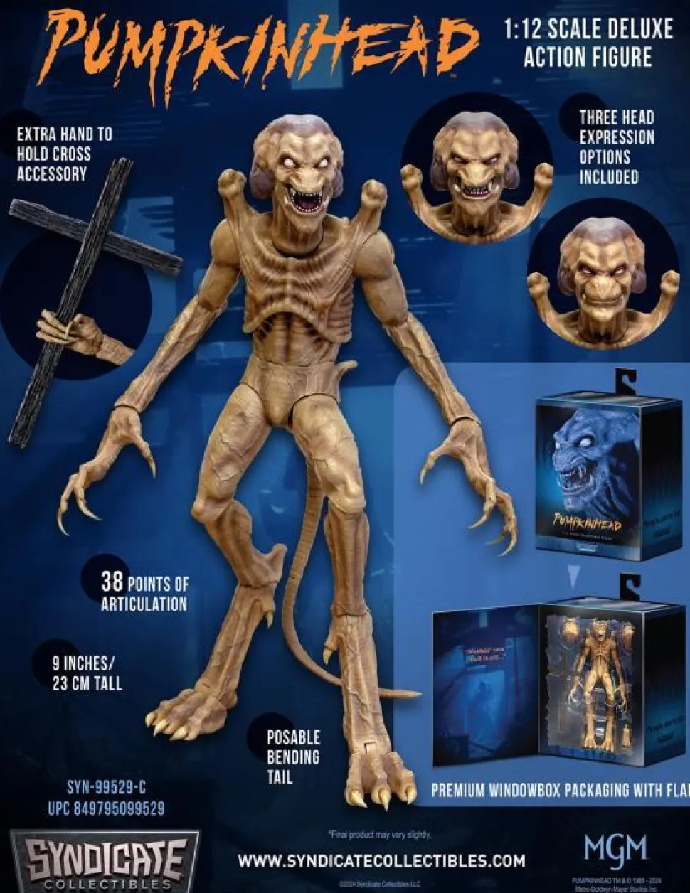 Pumpkinhead - Pumpkinhead Deluxe 1/12th Scale Action Figure