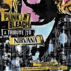 Punk N' Bleach - A Tribute To Nirvana LP Vinyl Record (Green Splatter Coloured Vinyl)