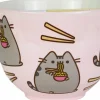 Pusheen - Ceramic Ramen Bowl with Chopsticks