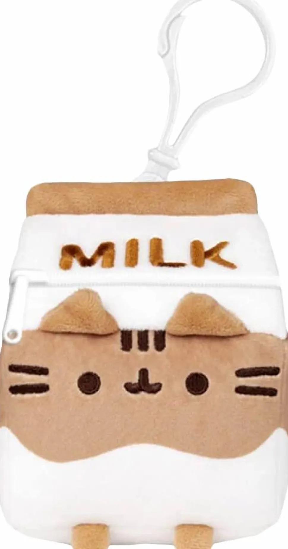 Pusheen - Pusheen Sips Chocolate Milk Tea Bag Charm Plush Purse