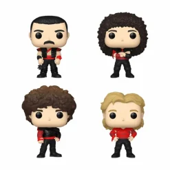 Queen - Freddie Mercury, Brian May, John Deacon & Roger Taylor Pop! Vinyl 4-Pack