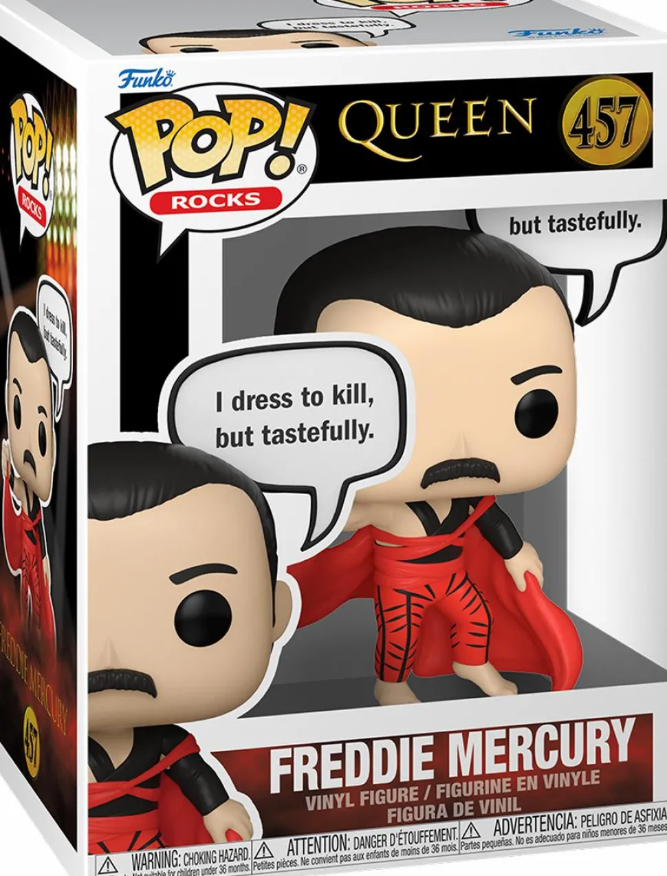 Queen - Freddie Mercury (I Dress to Kill) Pop! Vinyl Figure