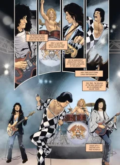 Queen - Queen in Comics Hardcover Book