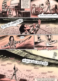 Queen - Queen in Comics Hardcover Book