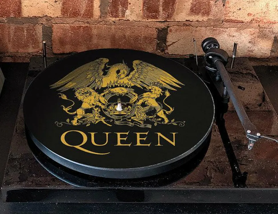 Queen - Queen Logo Vinyl Record Slipmat