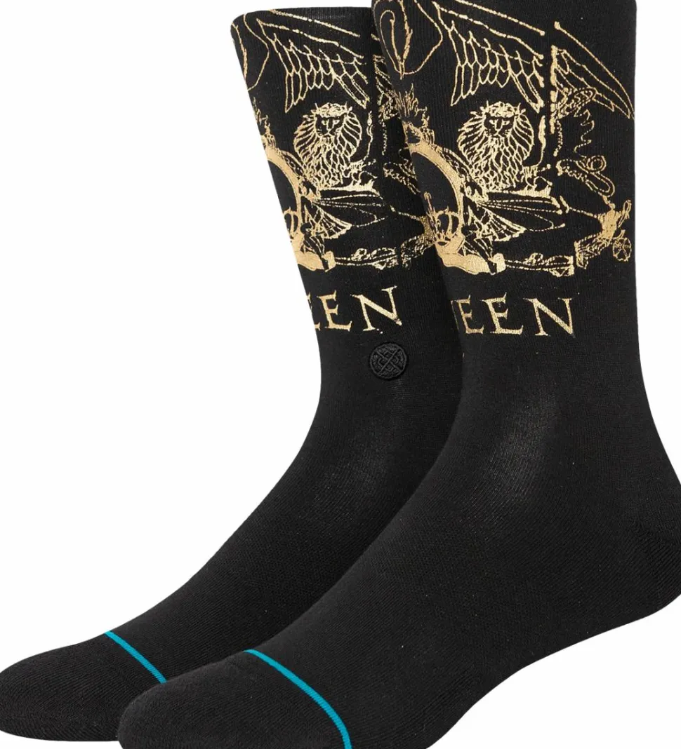 Queen - Queen x Stance Golden Crew Socks (One Size)