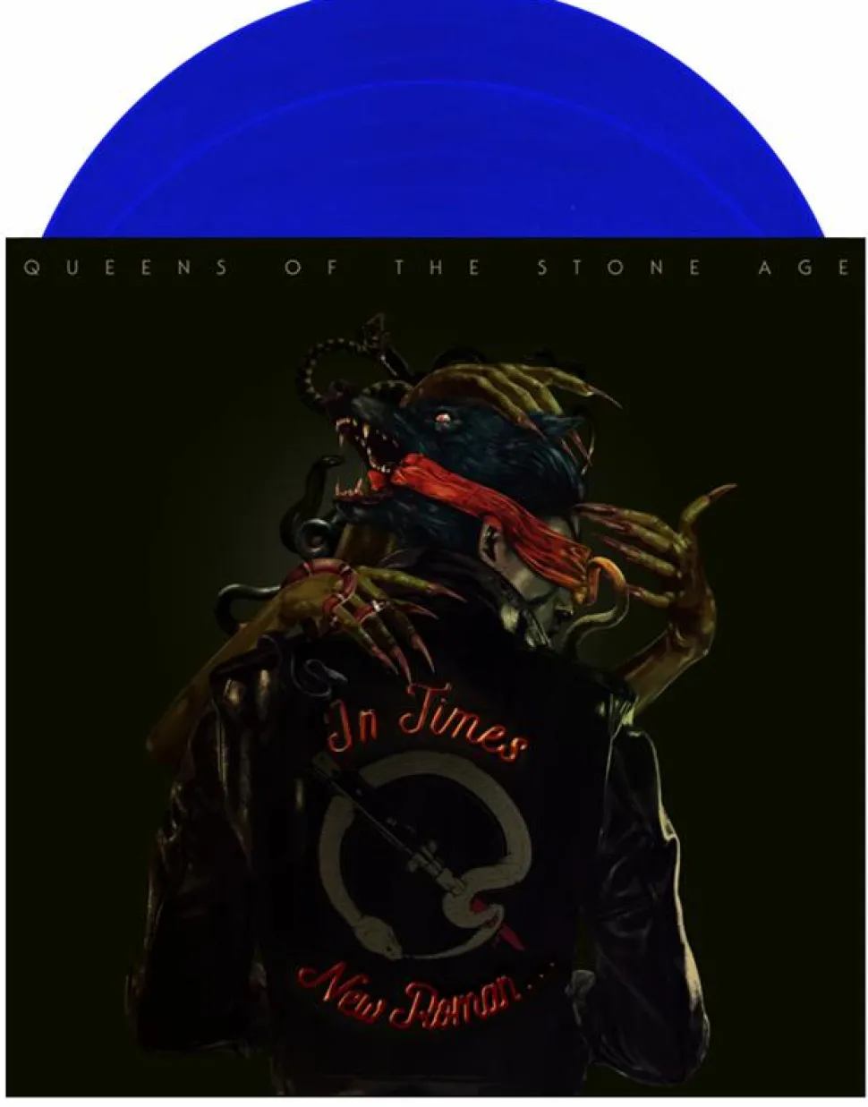 Queens of the Stone Age - In Times New Roman... 2xLP Vinyl Record (Australia/New Zealand Exclusive Royal Blue Coloured Vinyl)
