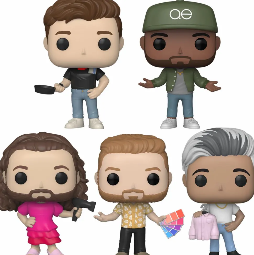 Queer Eye - The Fab Five Pop! Vinyl Bundle (Set of 5)