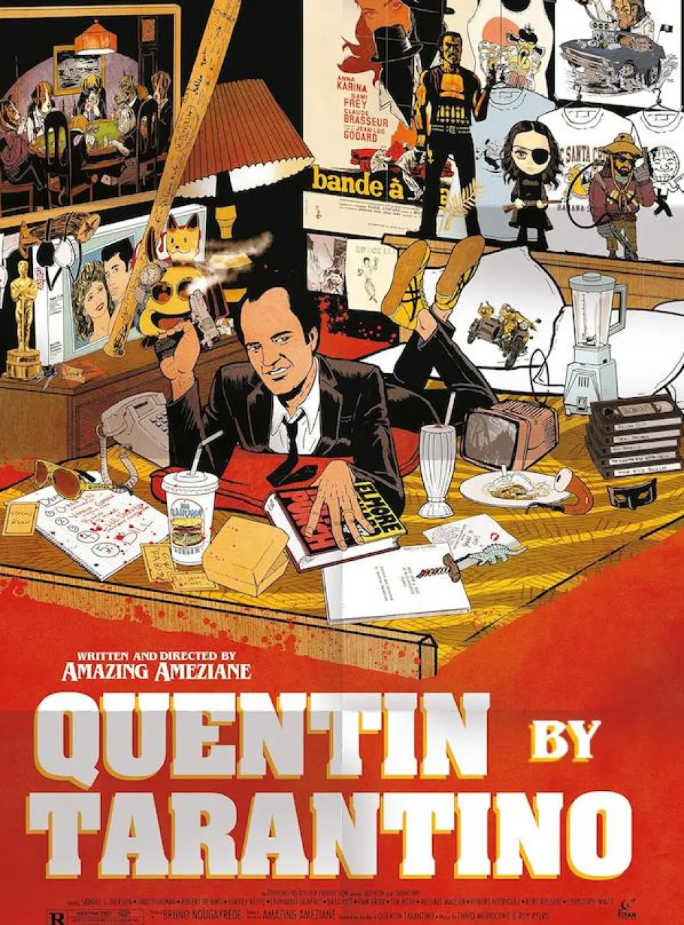 Quentin by Tarantino by Amazing Ameziane Trade Paperback Book