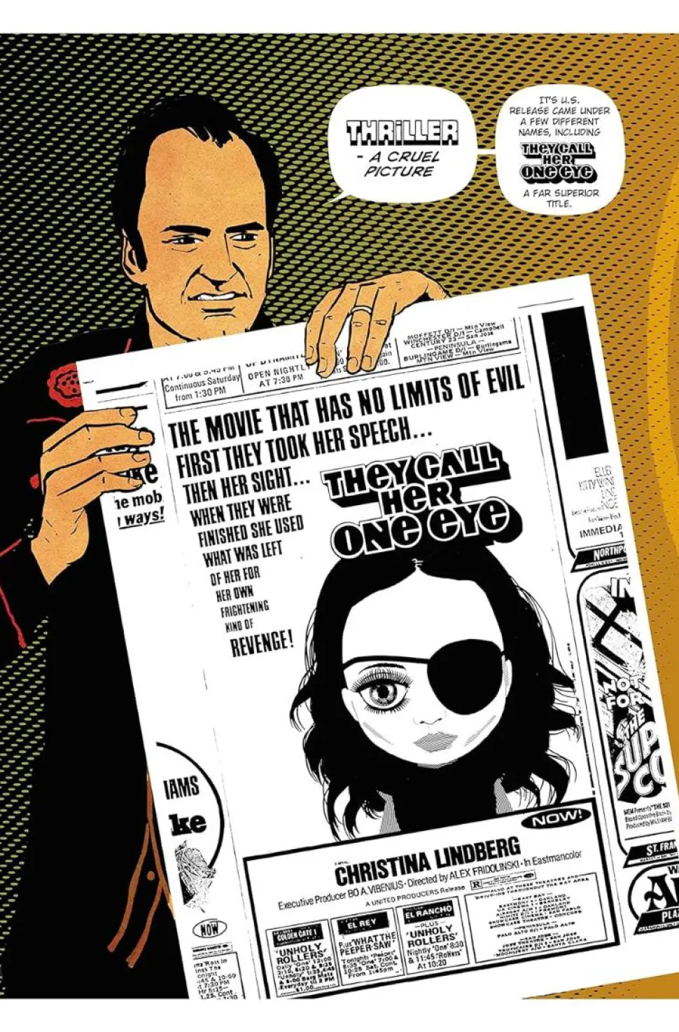 Quentin by Tarantino by Amazing Ameziane Trade Paperback Book