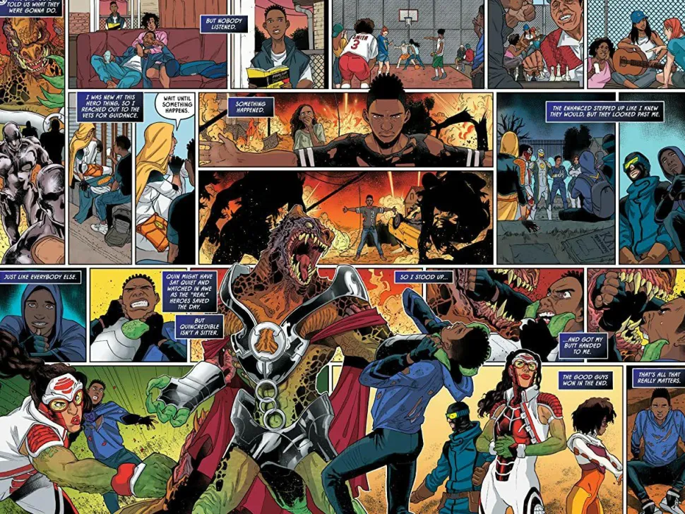 Quincredible - Volume 02 The Hero Within Paperback Book