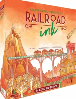 Railroad Ink - Blazing Red Edition Board Game