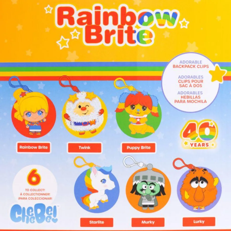 Rainbow Brite (1984) - CheeBee! Blind Bag Backpack Clip (Display of 24)