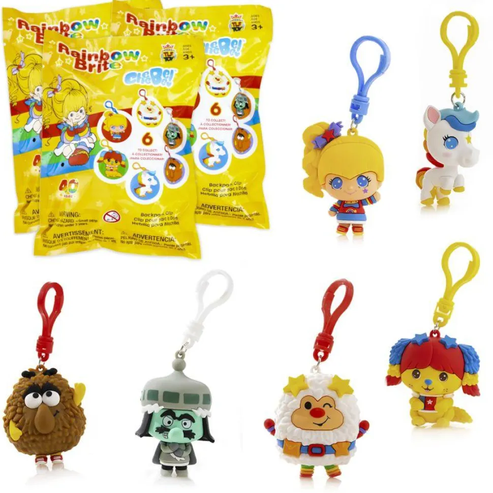 Rainbow Brite (1984) - CheeBee! Blind Bag Backpack Clip (Display of 24)