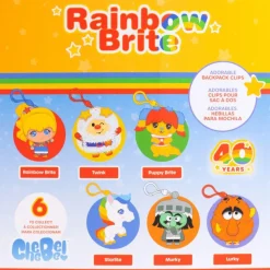 Rainbow Brite (1984) - CheeBee! Blind Bag Backpack Clip (Single Unit)