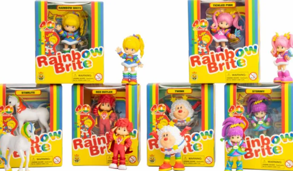 Rainbow Brite (1984) - Rainbow Brite 40th Anniversary Cheebee Collectible 2.5 Mini Figure (Set of 6)