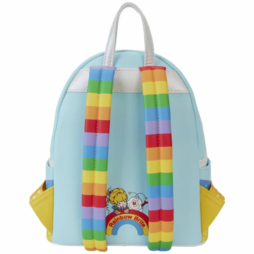 Rainbow Brite - Color Castle 10" Faux Leather Mini Backpack