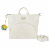 Rainbow Brite - Iridescent 11" Faux Leather Convertible Tote Bag