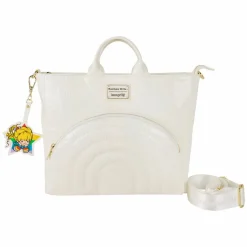 Rainbow Brite - Iridescent 11" Faux Leather Convertible Tote Bag