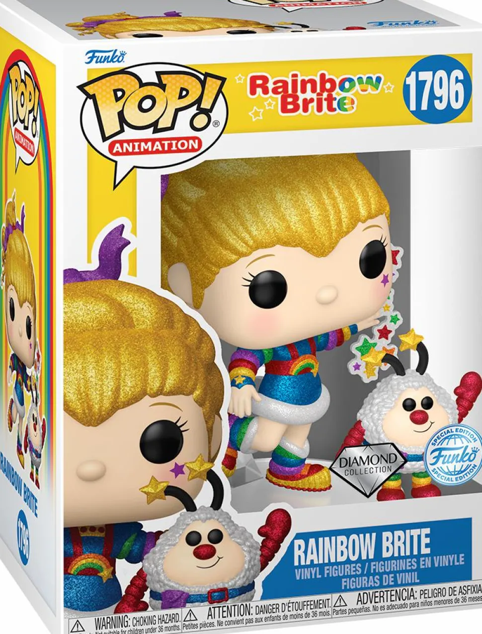 Rainbow Brite - Rainbow Brite & Twink Diamond Glitter Pop! Vinyl Figure