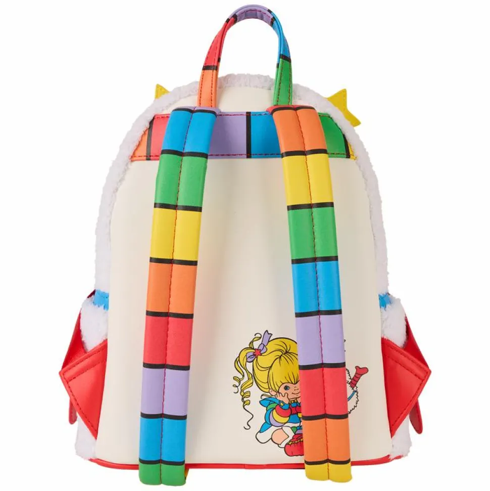Rainbow Brite - Twink Plush Cosplay Light Up 10" Faux Leather Mini Backpack