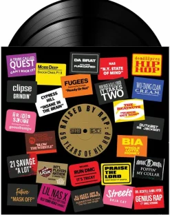 Raised By Rap: 50 Years of Hip Hop 2xLP Vinyl Record