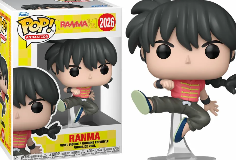 Ranma 1/2 - Ranma One-Half Pop! Vinyl Bundle (Set of 4)
