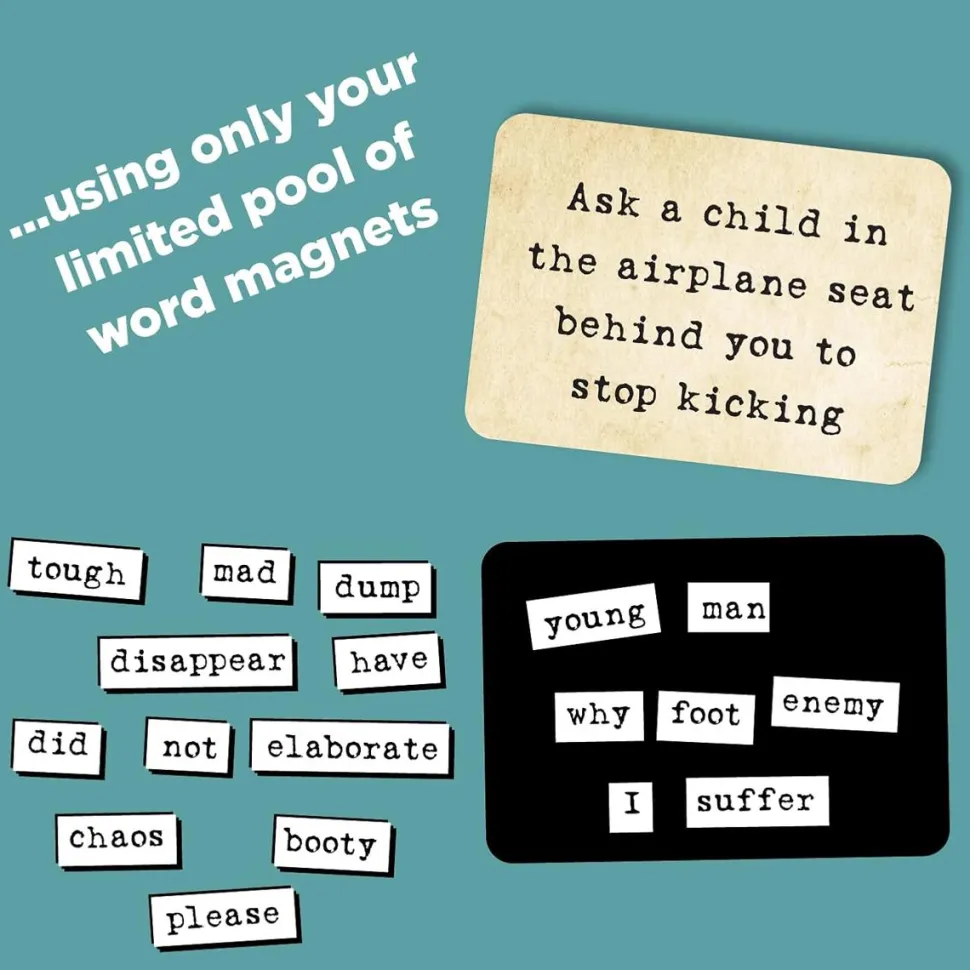 Ransom Notes - The Ridiculous Word Magnet Game