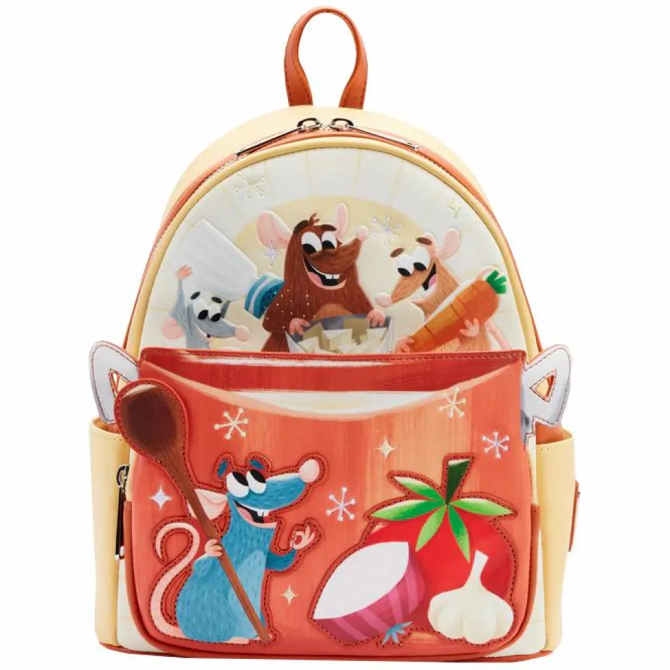 Ratatouille - Cooking Pot 10” Faux Leather Mini Backpack