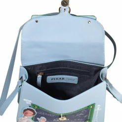 Ratatouille - Friends in Paris 9” Faux Leather Satchel Crossbody Bag