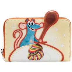 Ratatouille - Ratatouille Dish 4” Faux Leather Zip-Around Wallet
