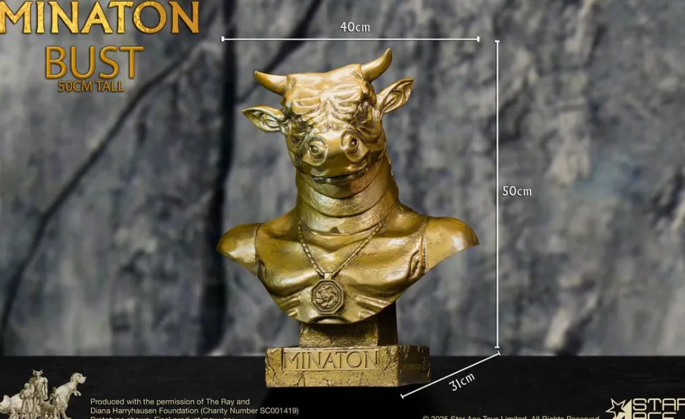 Ray Harryhausen - Minaton 19" Bust