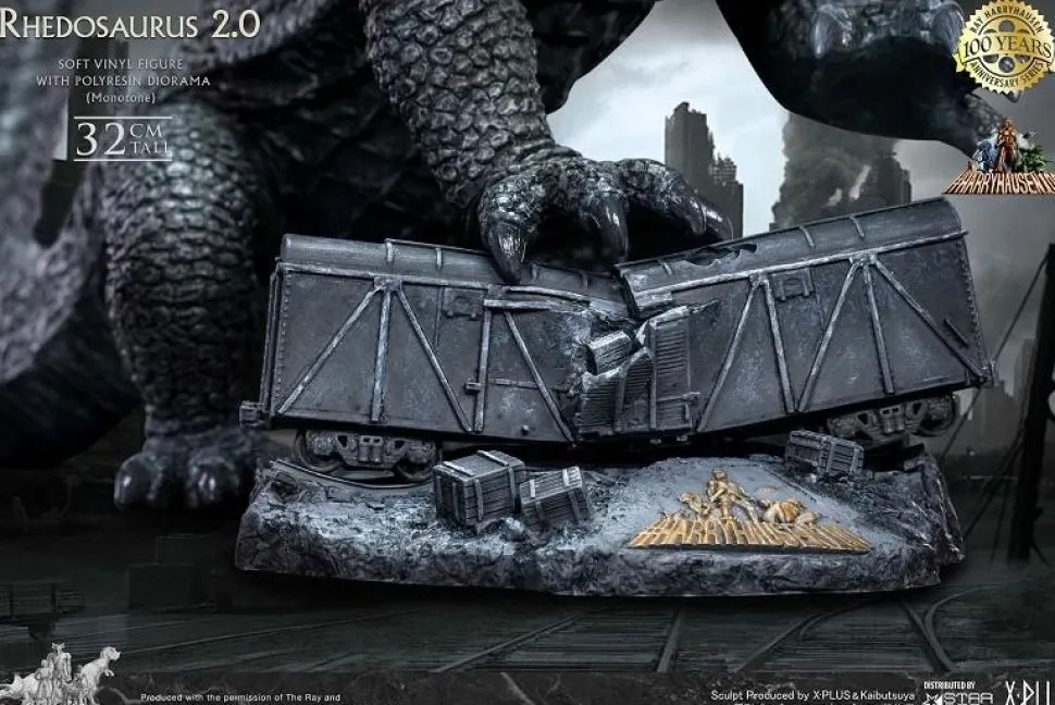 Ray Harryhausen - Rhedosaurus (2.0) 12” Statue Monochrome Version