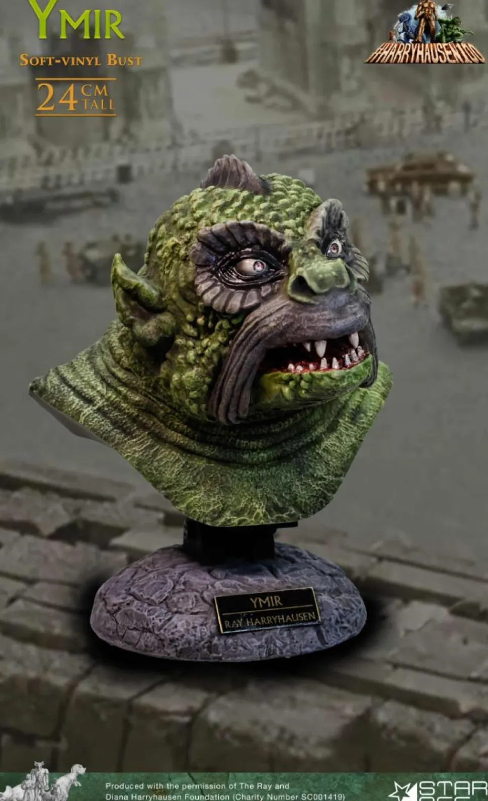 Ray Harryhausen - Ymir Vinyl 9" Bust