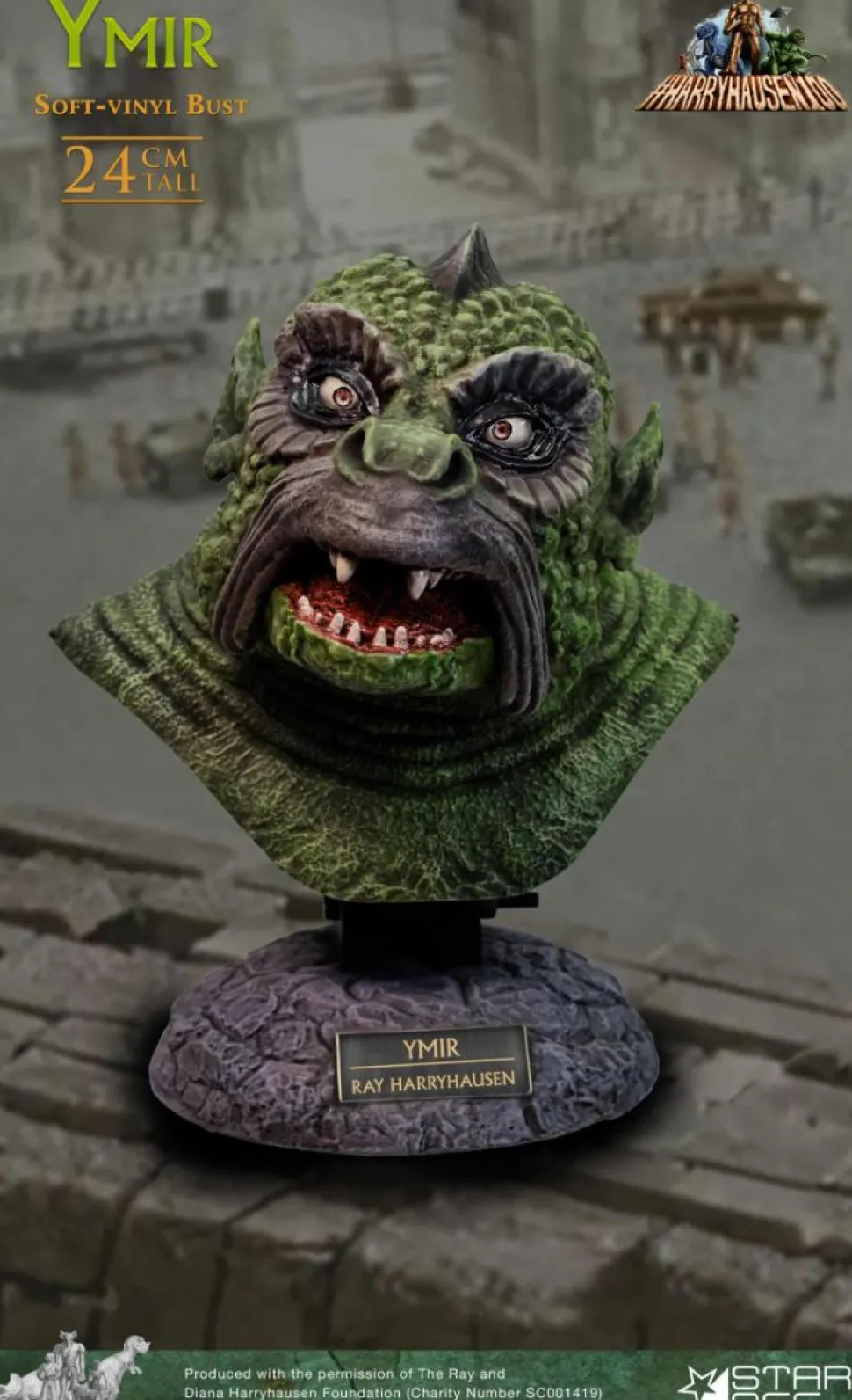 Ray Harryhausen - Ymir Vinyl 9" Bust