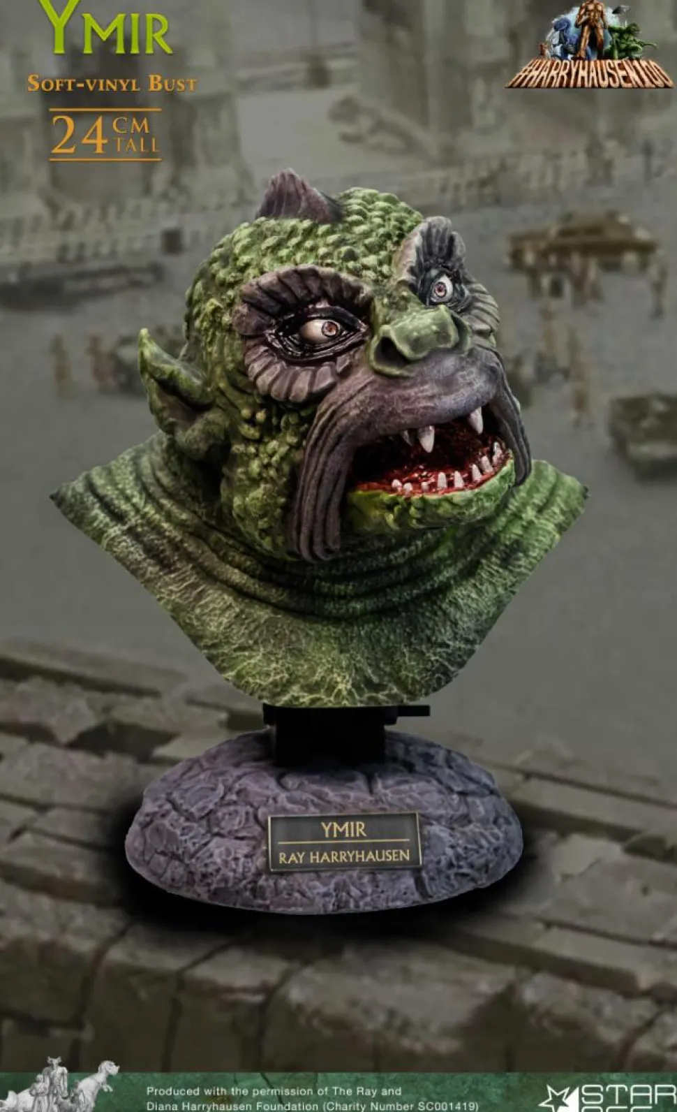 Ray Harryhausen - Ymir Vinyl 9" Bust