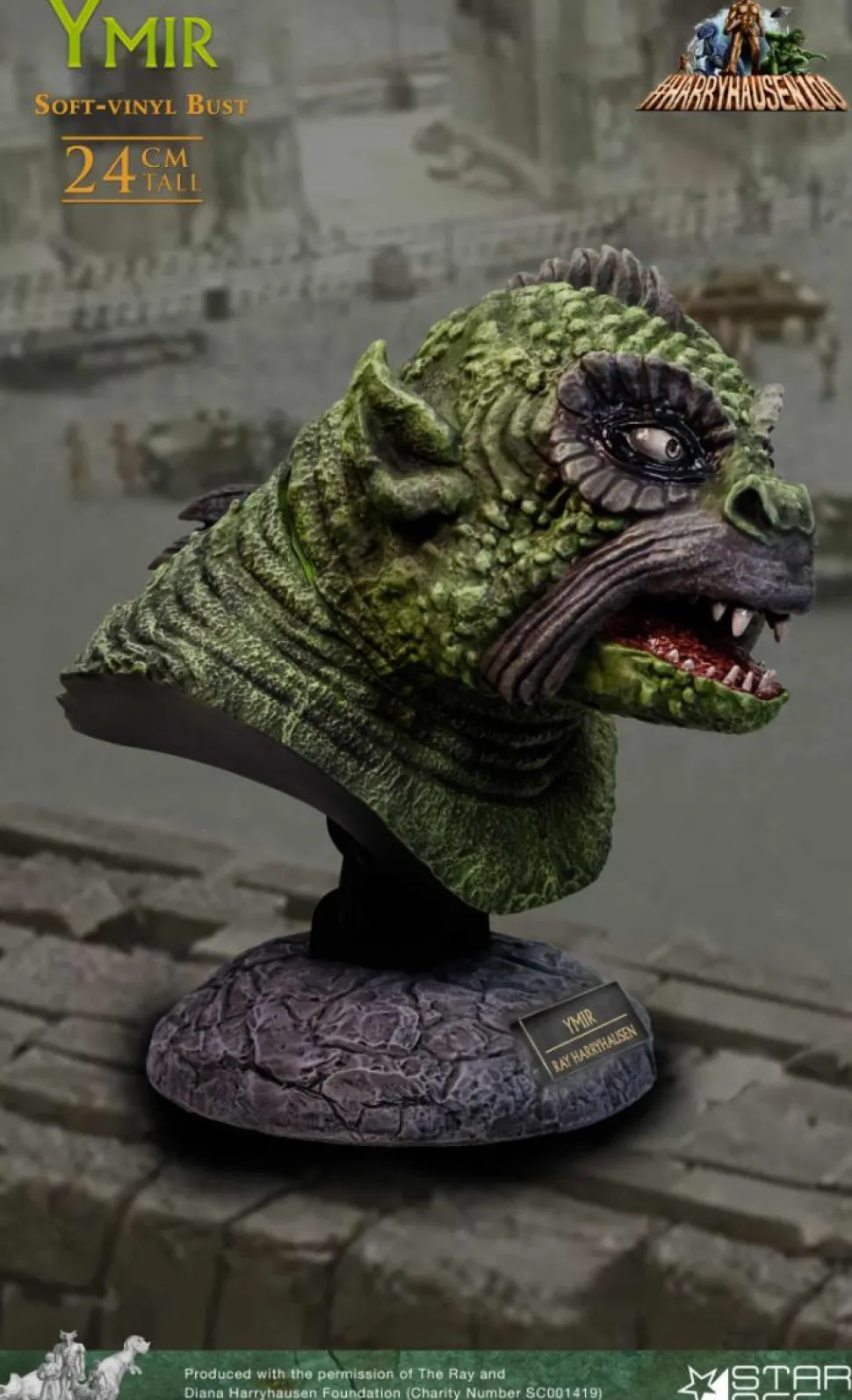 Ray Harryhausen - Ymir Vinyl 9" Bust